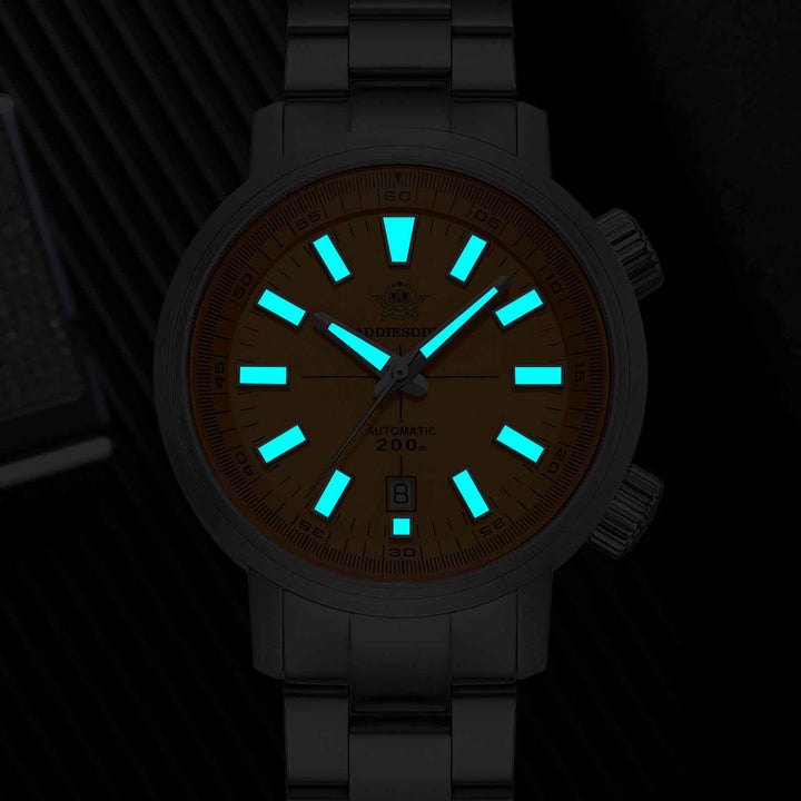 Addiesdive Dual Crown Captain Willard 6105 Homage AD2093