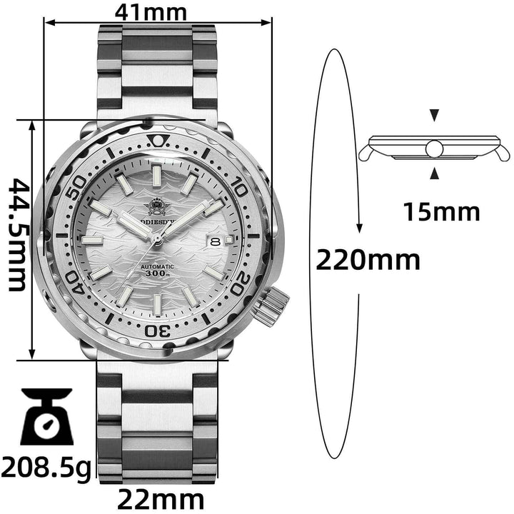 Addiesdive Tuna Diver Automatic Watch AD2098