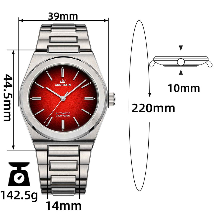 ADDIESKIN K001 "Eye of Exploration" Automatic 9015 Men’s Watch