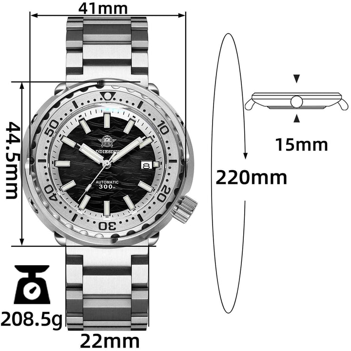 Addiesdive Tuna Diver Automatic Watch AD2098