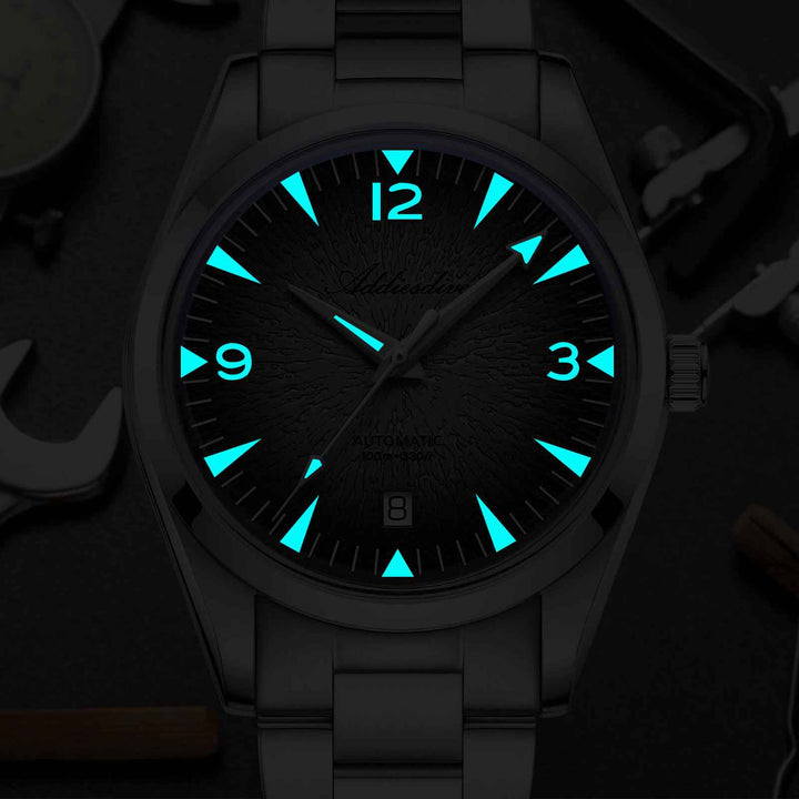 ★October Sale★Addiesdive 39mm Breath of the Ocean Automatic 8215 Men Watch ，AD2508