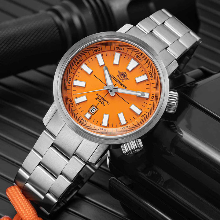 Addiesdive Dual Crown Captain Willard 6105 Homage AD2093